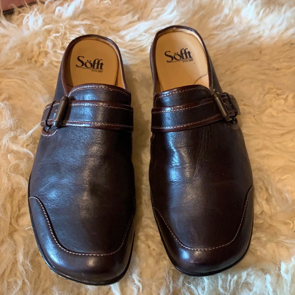 SOFFT leather mules